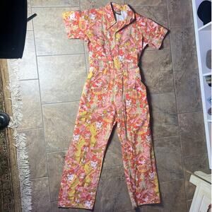 Big Bud Press short sleeve spring rapture jumpsuit